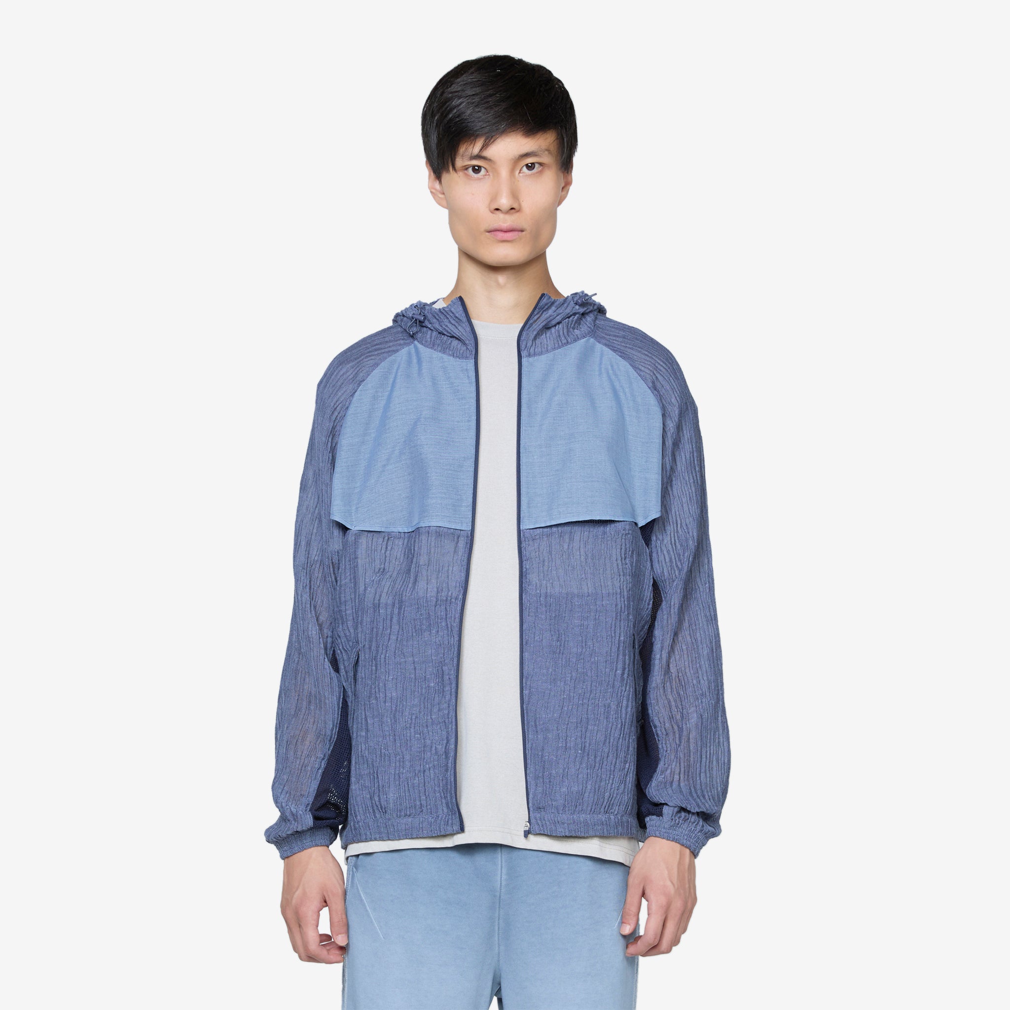 Ep.5 08 Blue Jacket for Men - Lightweight Waterproof Windbreaker for Outdoor Hiking, Running & Travel