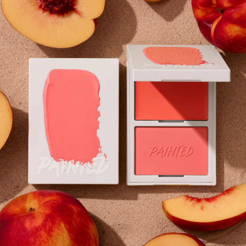 James Charles Painted Rubor Duo - Cream & Powder Blush Set for Flawless Cheek Color | Perfect for Day & Night Makeup Looks