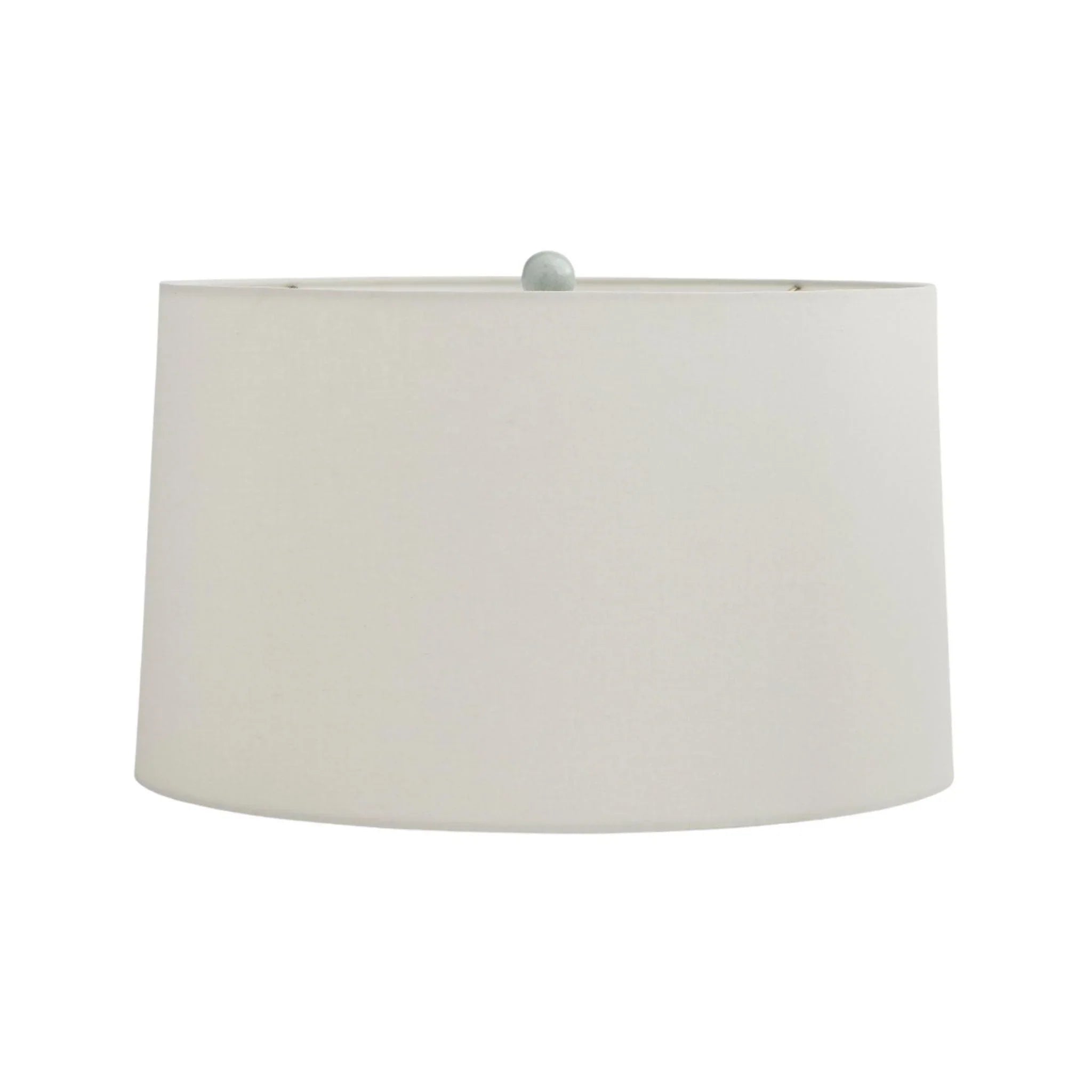 Arteriors Structural Porcelain Ari Lamp in Celadon Crackle Finish - Modern Ceramic Table Lamp for Living Room, Bedroom & Office Decor