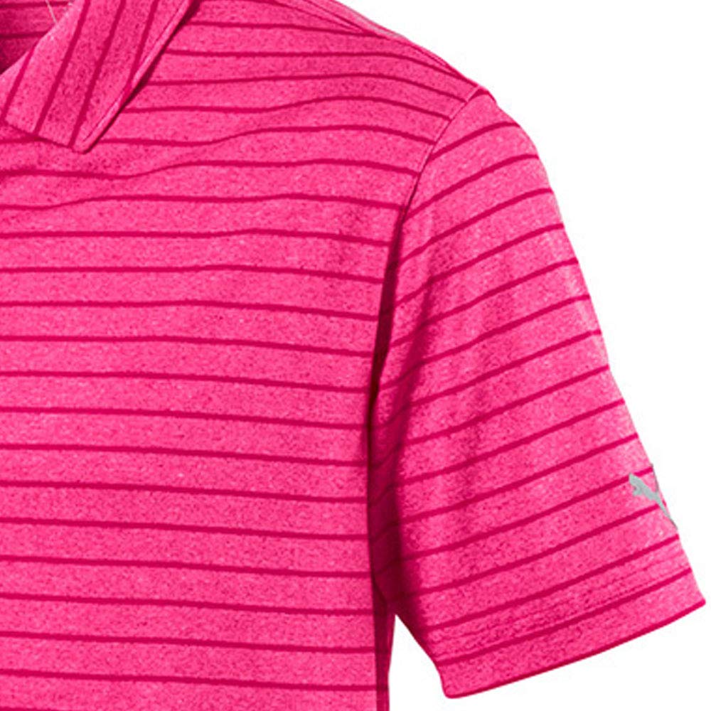 PUMA Men's 2019 Rotation Stripe Polo Shirt - Breathable Performance Golf & Casual Wear for Men | Perfect for Golf, Office & Everyday Use