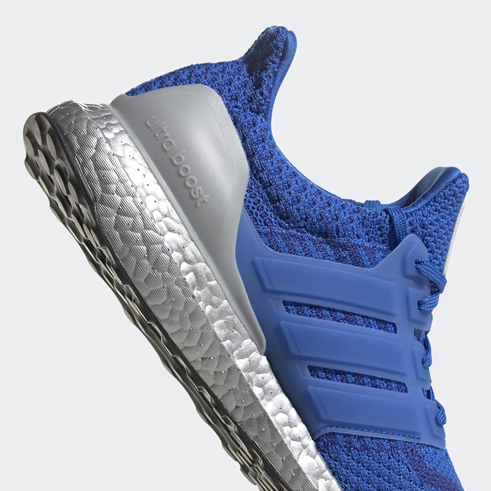 Adidas Men's Ultraboost 5.0 DNA Running Shoes - Light Blue & Black | Comfortable Cushioned Sneakers for Jogging, Gym Workouts & Daily Wear