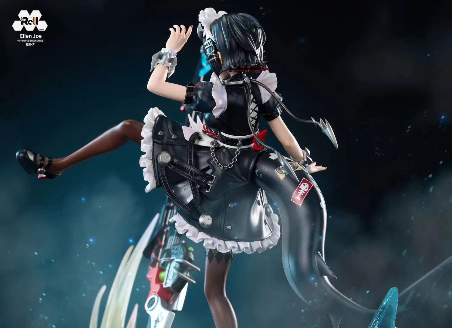 Roll Studio Zenless Zone Zero Ellen Joe Action Figure - Collectible Anime Character Statue for Fans | Perfect for Display, Gaming Setups, and Anime Merchandise Collections
