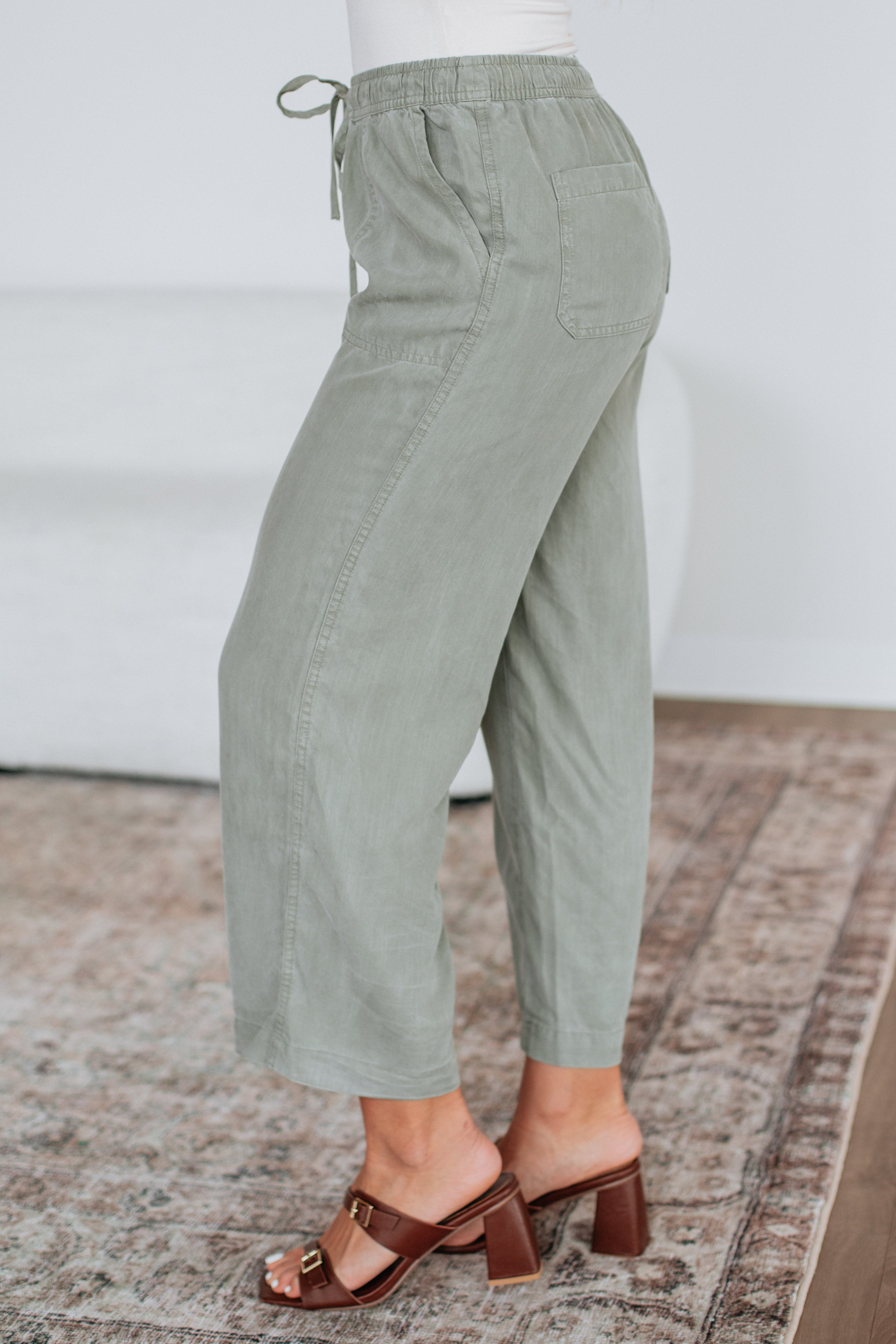 Duncan Casual Pants for Men - Comfortable Artichoke Green Chino Pants | Perfect for Office, Travel & Everyday Wear