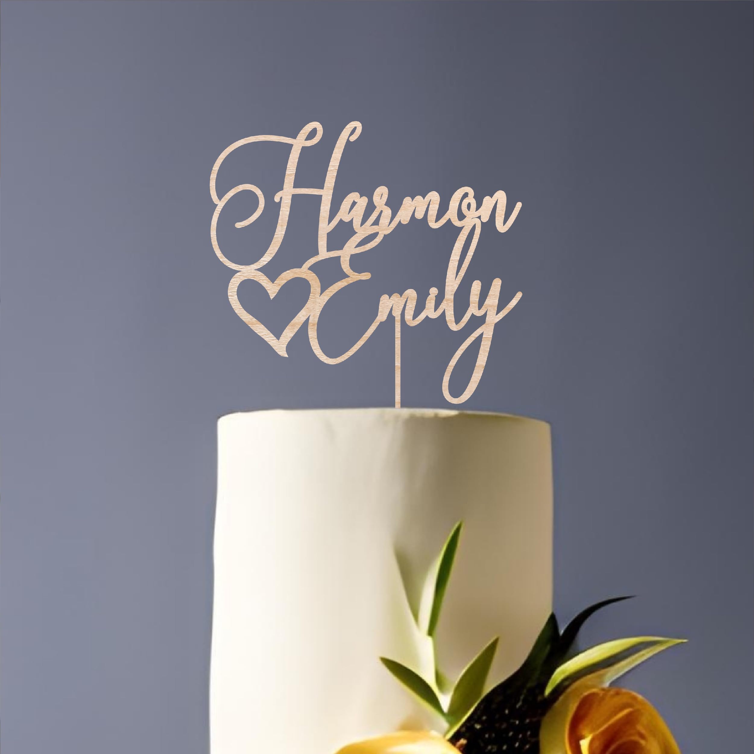 Custom Mr & Mrs Wedding Cake Toppers - Personalized Bridal Shower Cake Decorations - Elegant Cake Topper for Wedding, Anniversary & Special Occasions