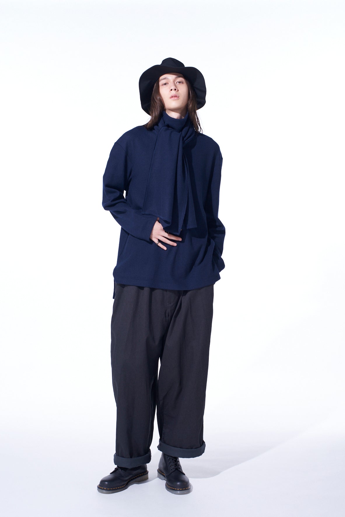 **Cotton Drill Drawstring Wide Leg Pants for Women - Comfortable Casual Lounge & Travel Pants**