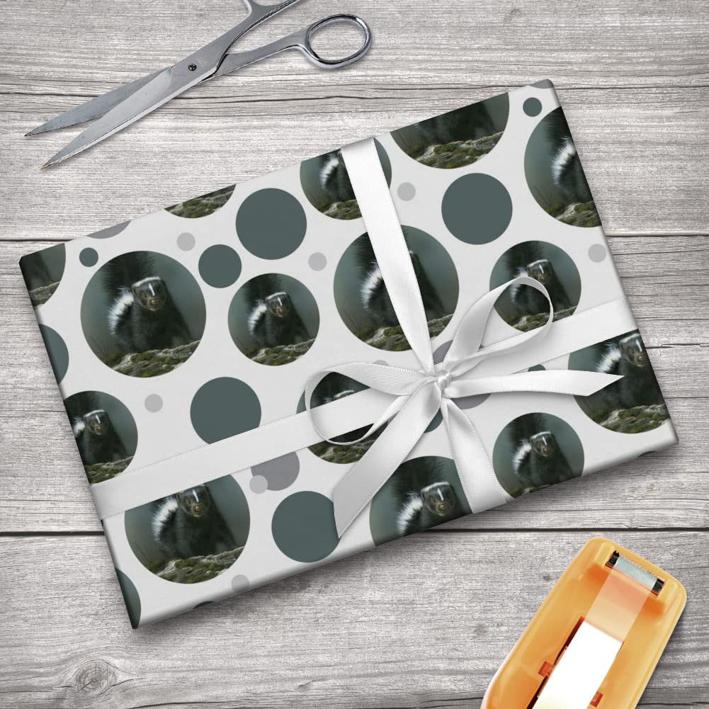 GRAPHICS & MORE Curious Skunk Gift Wrap Wrapping Paper Roll - 15