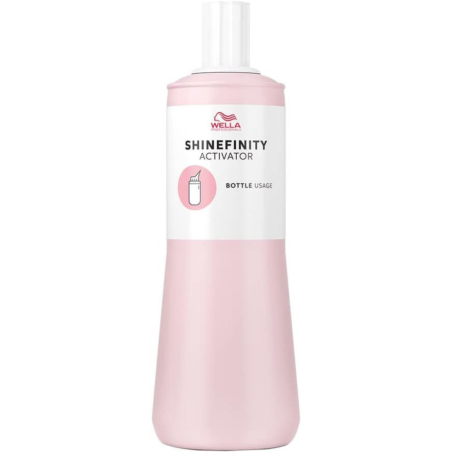 Wella Shinefinity Activator 2% 1L Bottle - Professional Hair Color Developer for Salon & Home Use