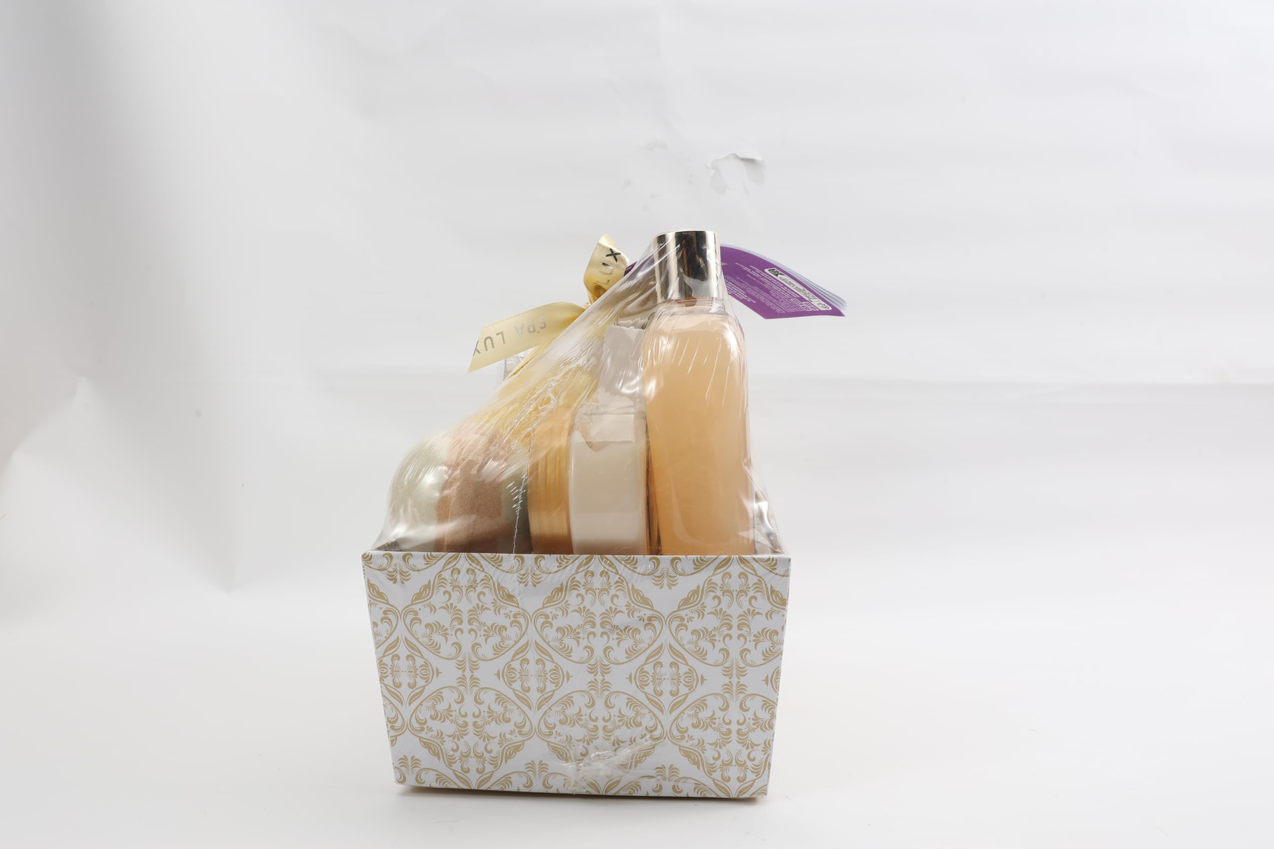Luxury Spa Gift Basket for Women - 12pc Vanilla Bath & Body Set, Birthday & Self Care Gifts, Spa Kit with Essential Oils - Perfect for Relaxation, Mother's Day & Holiday Gifting