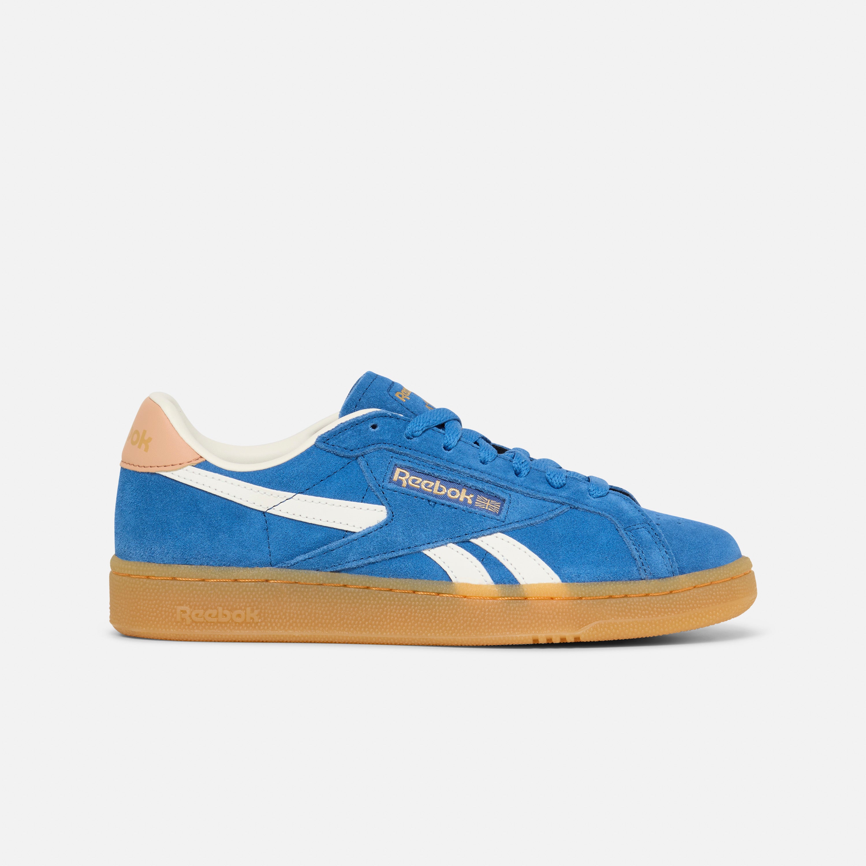 Reebok Club C Vintage Sneakers in Twilight Blue/Clay/Chalk - Classic White Leather Tennis Shoes for Men & Women | Perfect for Casual Wear, Gym & Street Style
