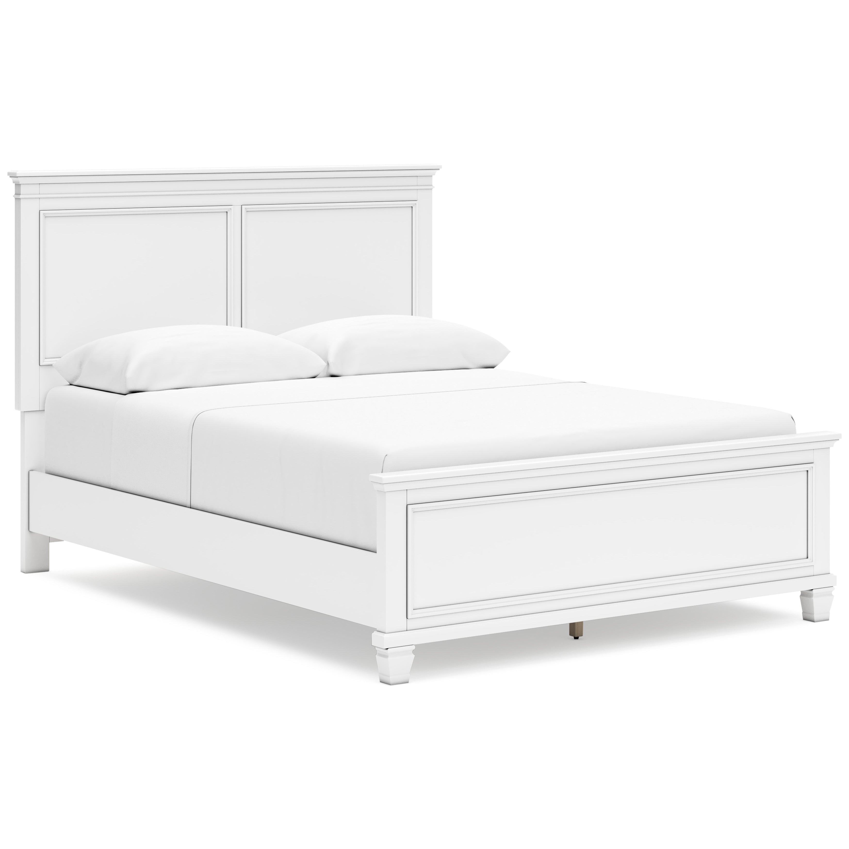 Florence Bed Frame - Queen Size Upholstered Platform Bed with Wooden Slats - Modern Bedroom Furniture for Home Decor & Relaxation