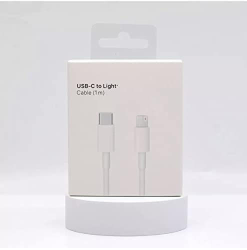 Fast Charging USB-C to Lightning Cable for iPhone 15/14/13/12/11 - 6ft Durable Nylon Braided Cord - MFi Certified - Perfect for Home, Office & Travel Charging