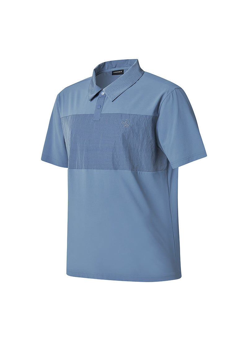 Magic Hole Polo Short Sleeve Shirt for Men - Breathable Summer Golf & Casual Wear - Perfect for Outdoor Activities, Sports & Office