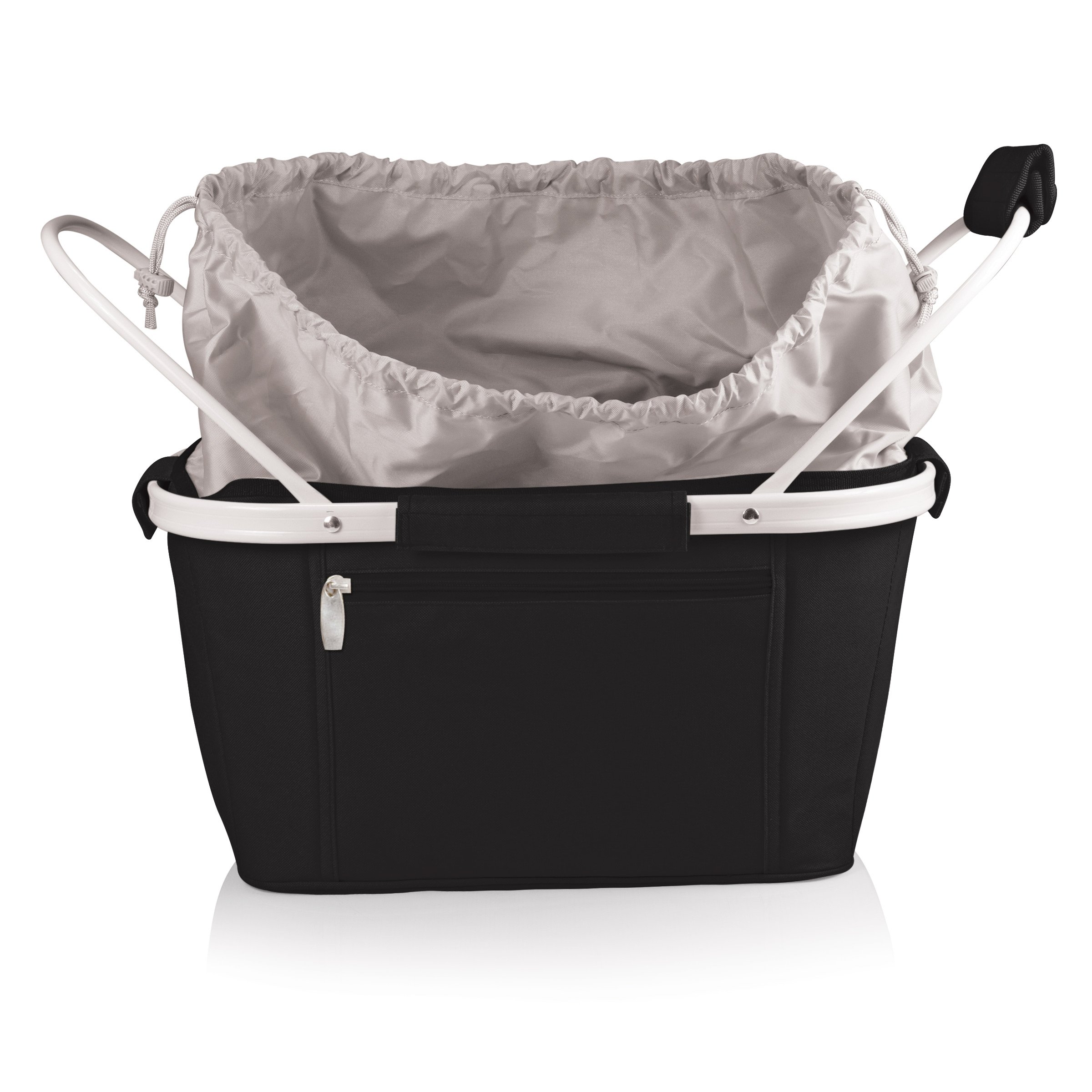 ONIVA - Metro Insulated Collapsible Shopping Basket Tote Cooler Bag by Picnic Time - Perfect for Groceries, Picnics, Beach Trips & Farmers Market Shopping