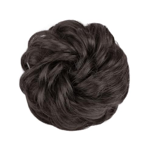 Curly&4# (Darkest Brown Tend to Black)