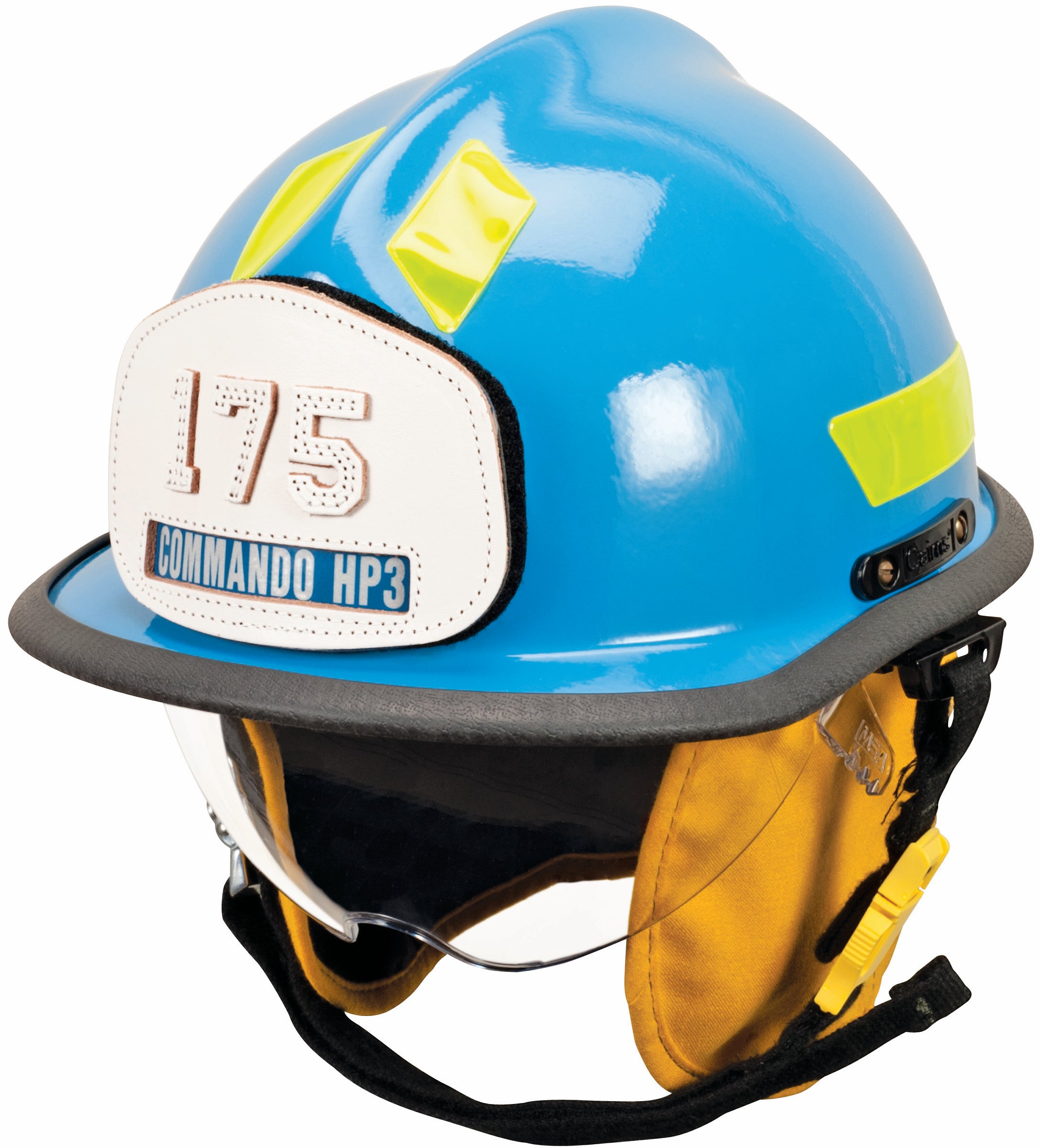 CAIRNS HP3 COMMANDO™ Composite Fire Helmet - Lightweight & Durable for Firefighters & First Responders - Ideal for Wildfire, Rescue & Emergency Response Scenes