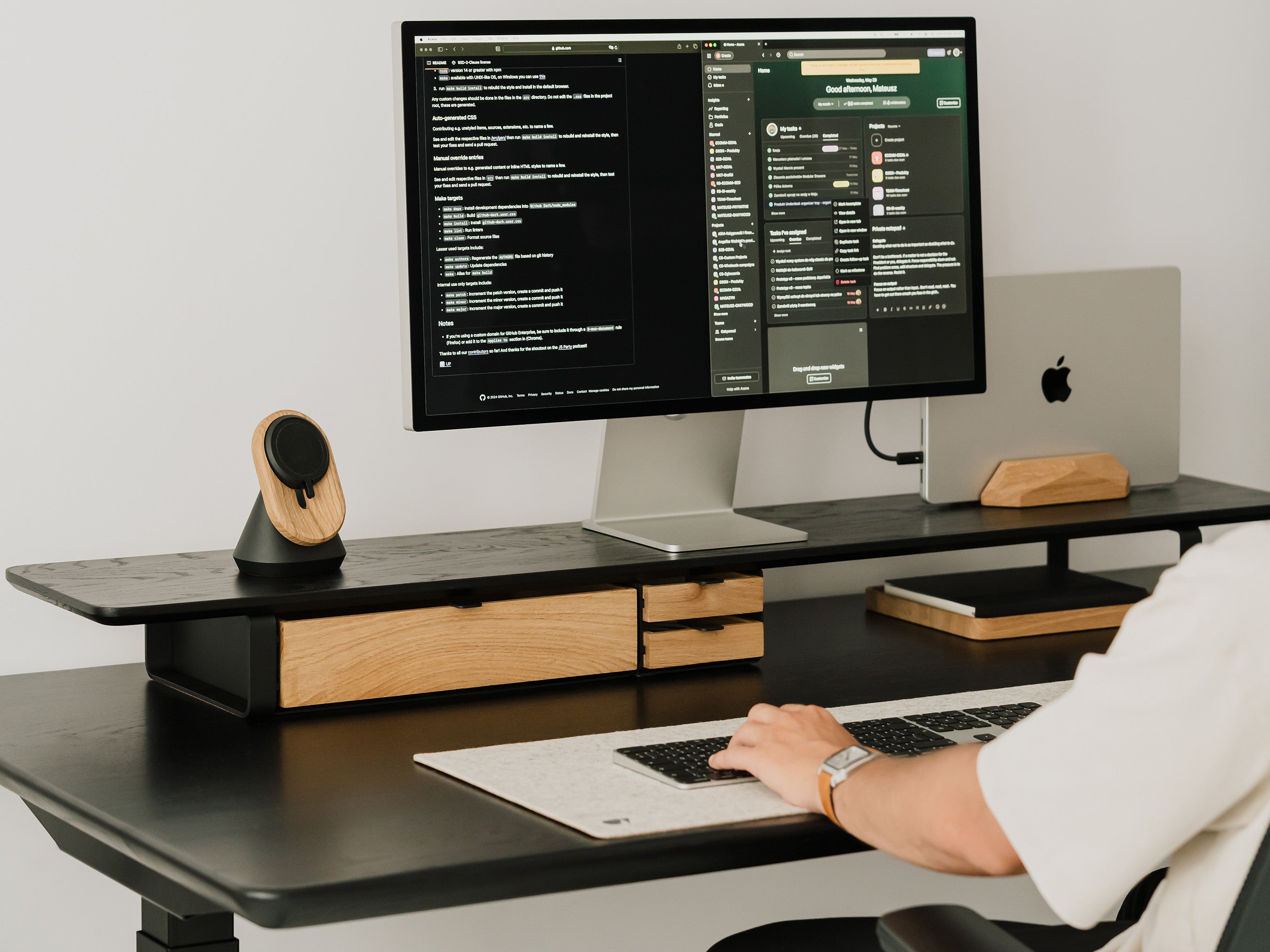 Desk Setup Pro Bundle - Ergonomic Home Office Essentials for Productivity | Perfect for Remote Work & Gaming Stations