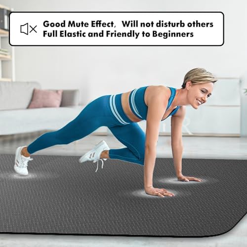 FrenzyBird Extra Large Yoga Mat 6'x4' (72