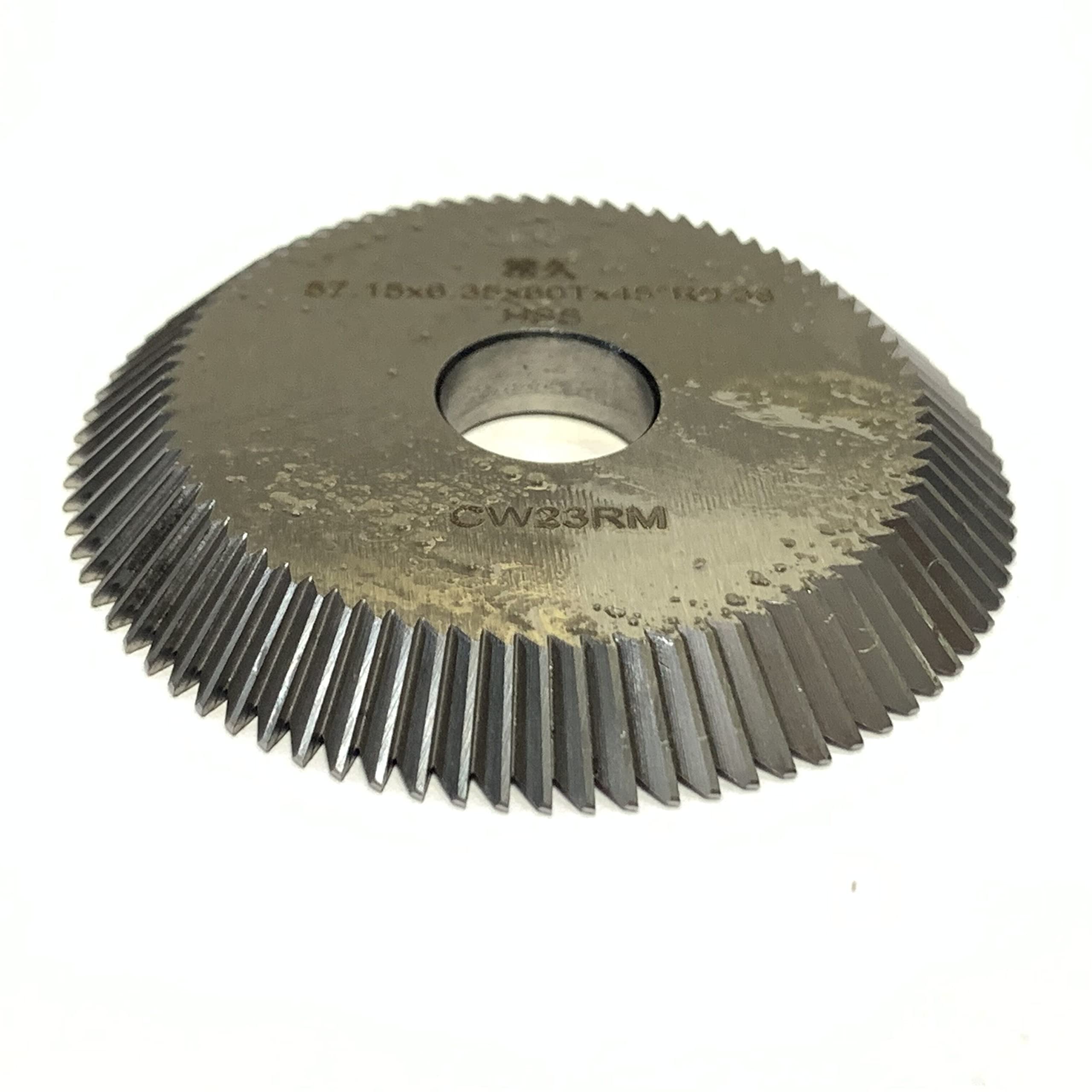 Replacement Cutter CW23RM Carbide Blades (2-Pack) - Compatible with ILCO 2584DU & HPC MINI SPEEDEX 9120 Key Cutting Machines - Perfect for Key Duplication & Professional Locksmith Services