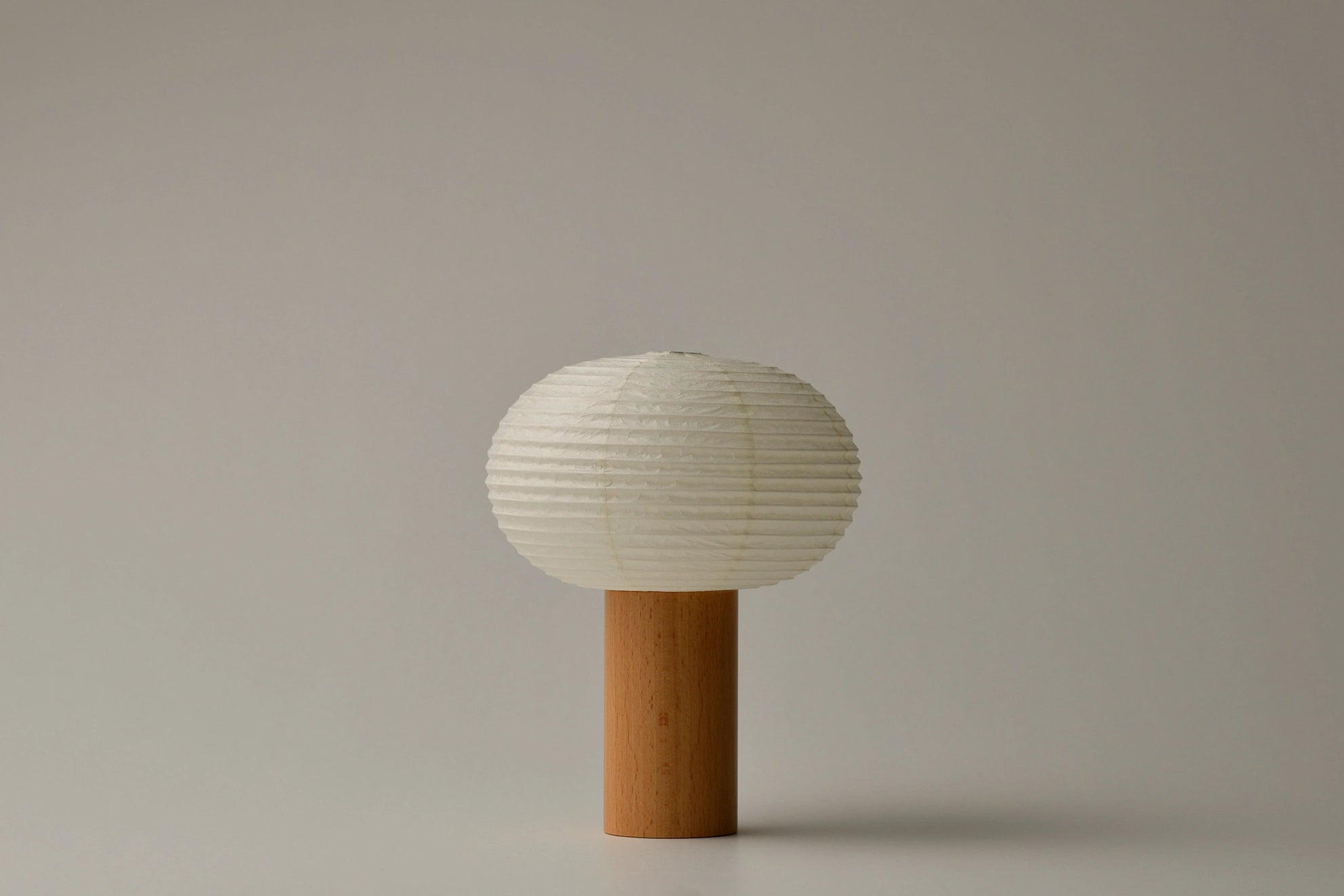Japanese Chochin Lantern - Traditional Oval Paper Lantern for Home Decor, Garden, and Tea Ceremony