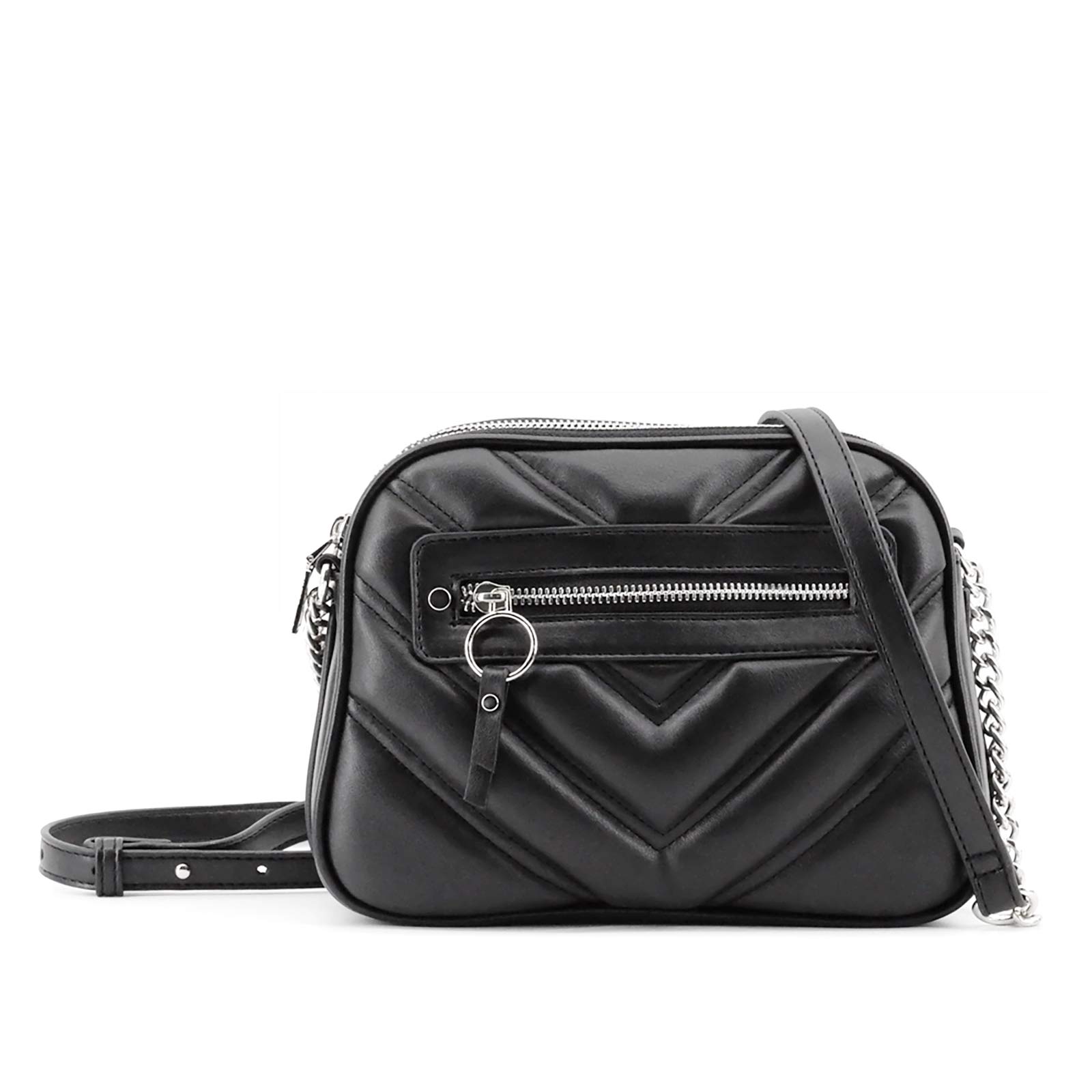 MAXWISE Lightweight Medium Leather Crossbody Bag for Women - Stylish Dome Shaped Zippered Handbag with Multiple Pockets - Perfect for Travel, Work & Everyday Use