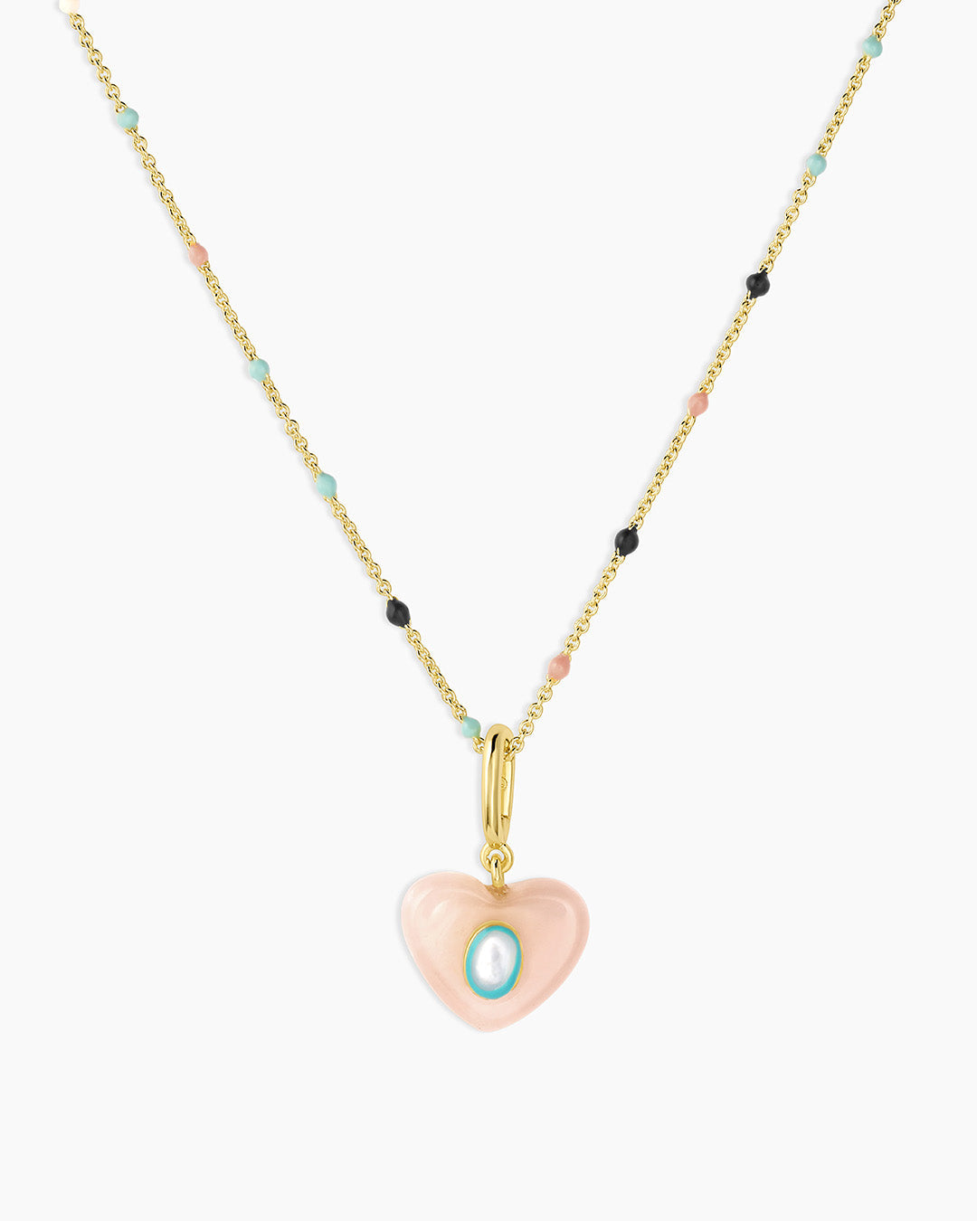 Heart Capri Necklace for Women - Dainty Gold Pendant with Adjustable Chain - Perfect for Valentine's Day, Anniversary & Everyday Wear