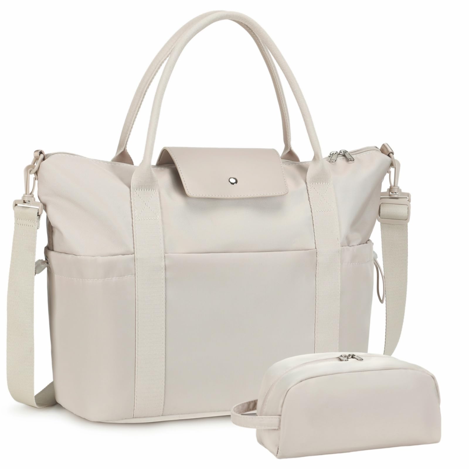 CAMTOP Women's Canvas Travel Bag - Durable Weekend Overnight Carry On Luggage for Ladies - Perfect for Business Trips, Gym & Vacation Getaways
