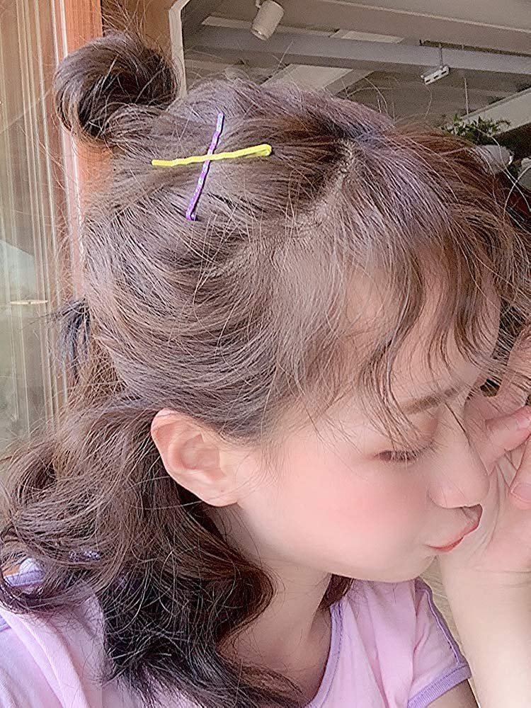 APOEM Baby Hair Pins - 20pcs Black Salon Hairpins for Women & Girls, Secure Hairstyling Accessories - Perfect for Updos, Braids, and Everyday Hair Styling