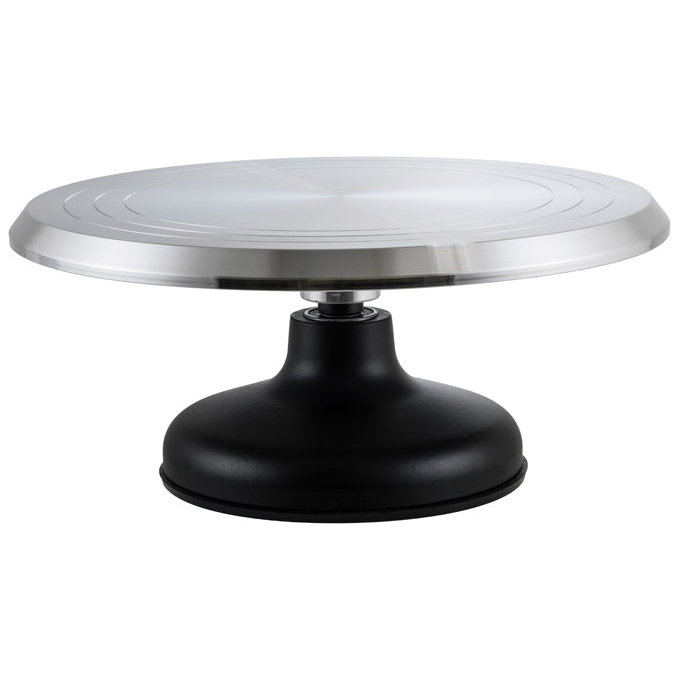 Winco 12-Inch Revolving Cake Decorating Stand - Professional Turntable for Cake Decorating, Baking & Dessert Display - Perfect for Home Bakers & Professional Chefs