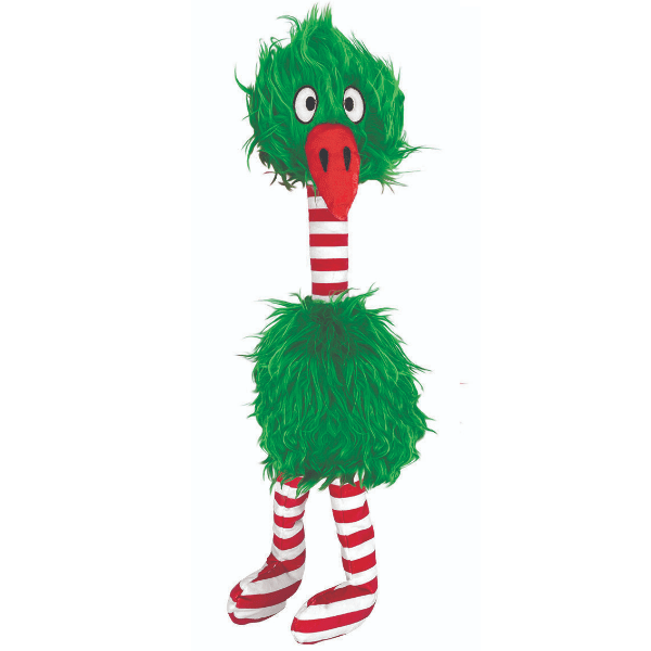 KONG Holiday Comfort Jumbo Dog Toy - Durable Chew Toy for Large Dogs - Perfect for Christmas, Thanksgiving & Holiday Playtime