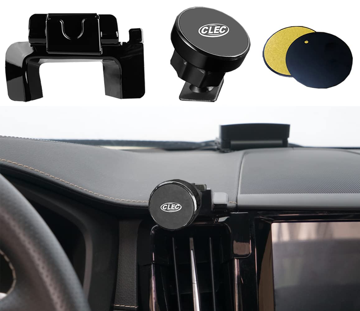 Premium Magnetic Car Phone Holder for Volvo XC60 (2018-2023) - Universal Air Vent Mount Compatible with All Smartphones - Perfect for GPS Navigation & Hands-Free Driving