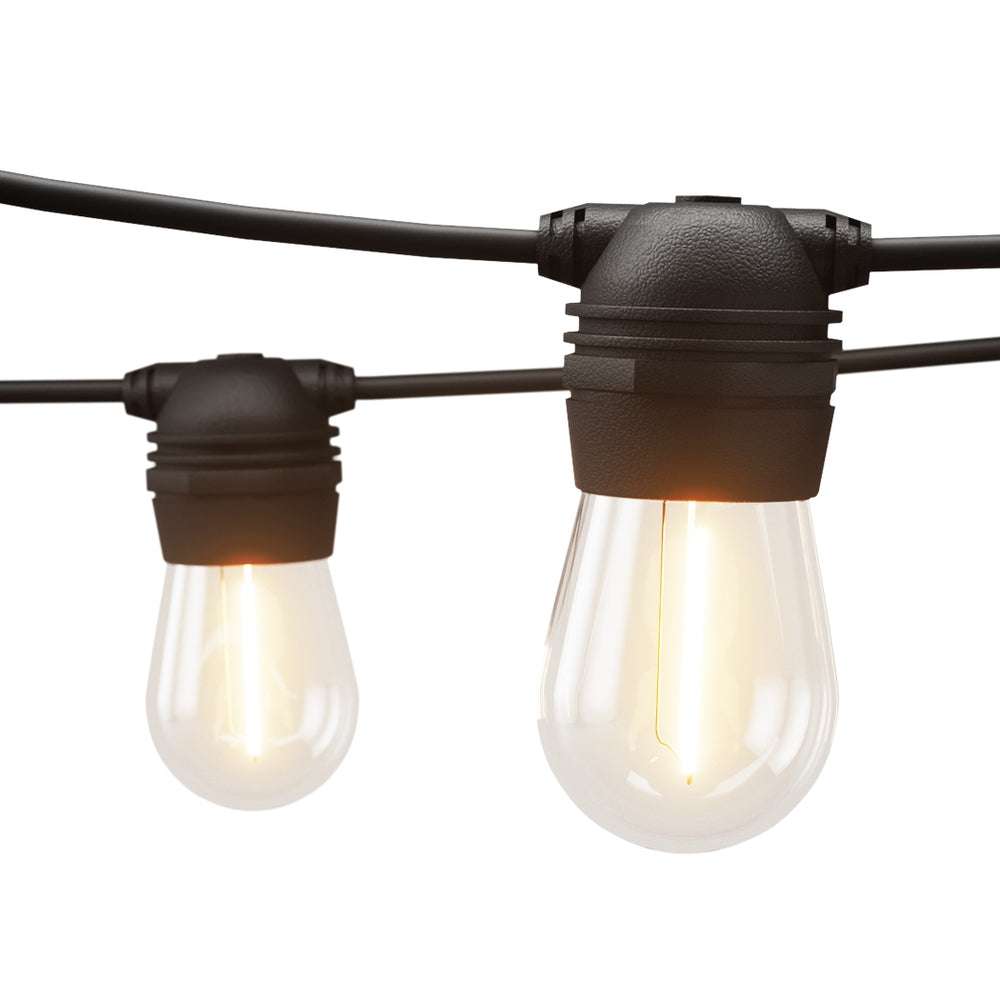 17m Solar Powered LED String Lights - Waterproof Outdoor Fairy Lights for Garden, Patio, Christmas Party Decorations (2 Pack) - Perfect for Backyard, Wedding, and Holiday Decor