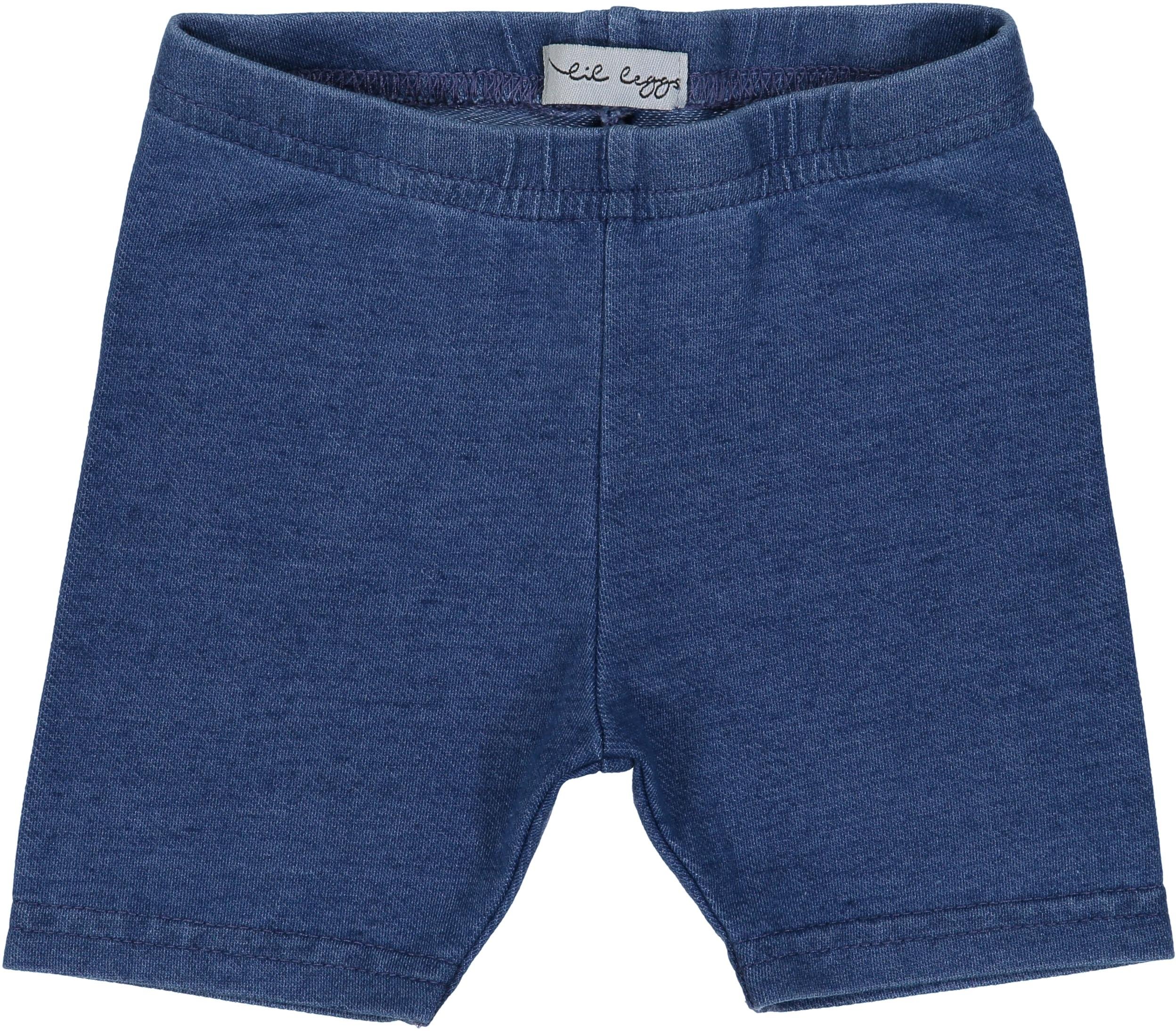 Lil Legs Unisex Cotton Short Leggings for Boys & Girls - Medium Jean, Size 5T | Comfortable Playwear for Toddlers, Daycare & Outdoor Activities