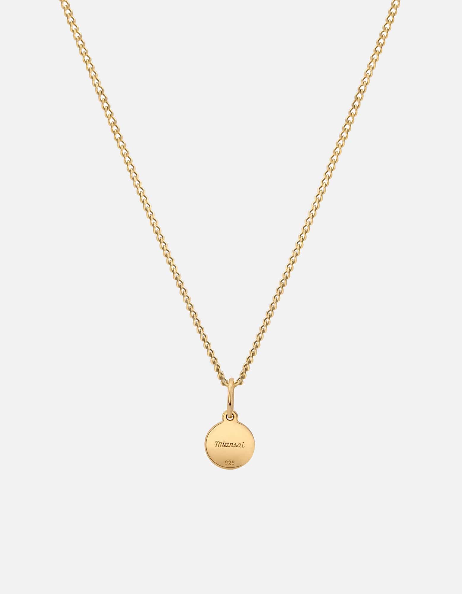 Ojos Necklace - 18K Gold Vermeil with Green Gemstone | Elegant Layering Jewelry for Everyday Wear & Special Occasions