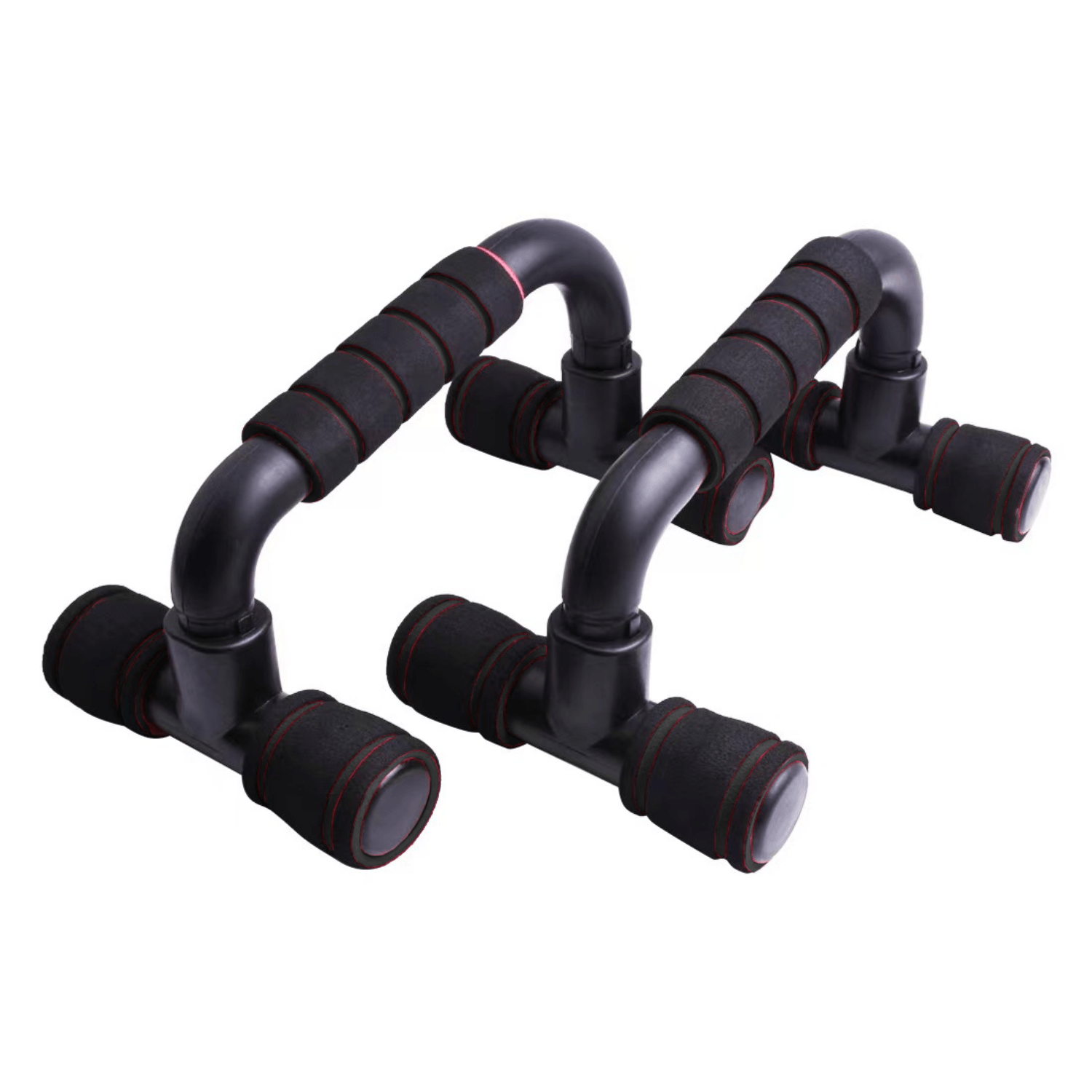 SwimPath Push Up Bars for Workout - Black - Perfect for Home Gym, Strength Training & Fitness Enthusiasts