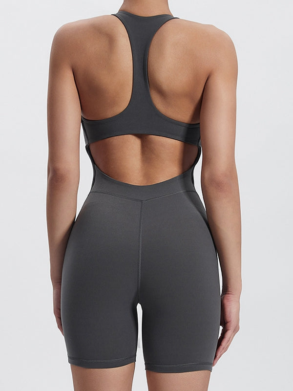 Sexy Cutout Zipper Romper for Women - Clubwear, Night Out, Party Jumpsuit - Perfect for Date Night & Girls Night Out