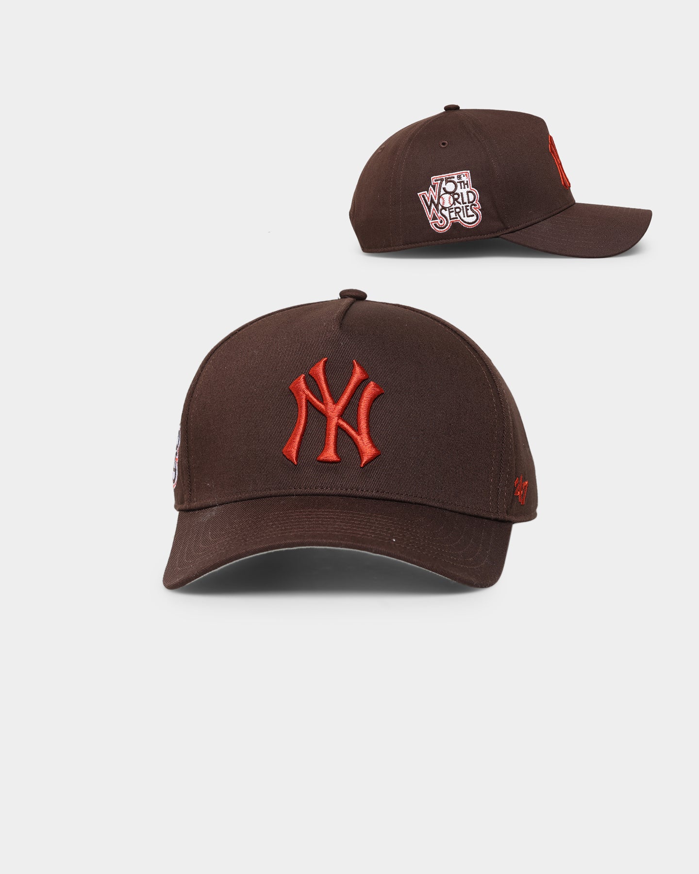 New York Yankees 'Caramel Chocolate' 47 Brand MVP DT Snapback Adjustable Hat - Brown/Caramel Baseball Cap for Men, Women & Fans - Perfect for Games, Streetwear & Sports Fashion