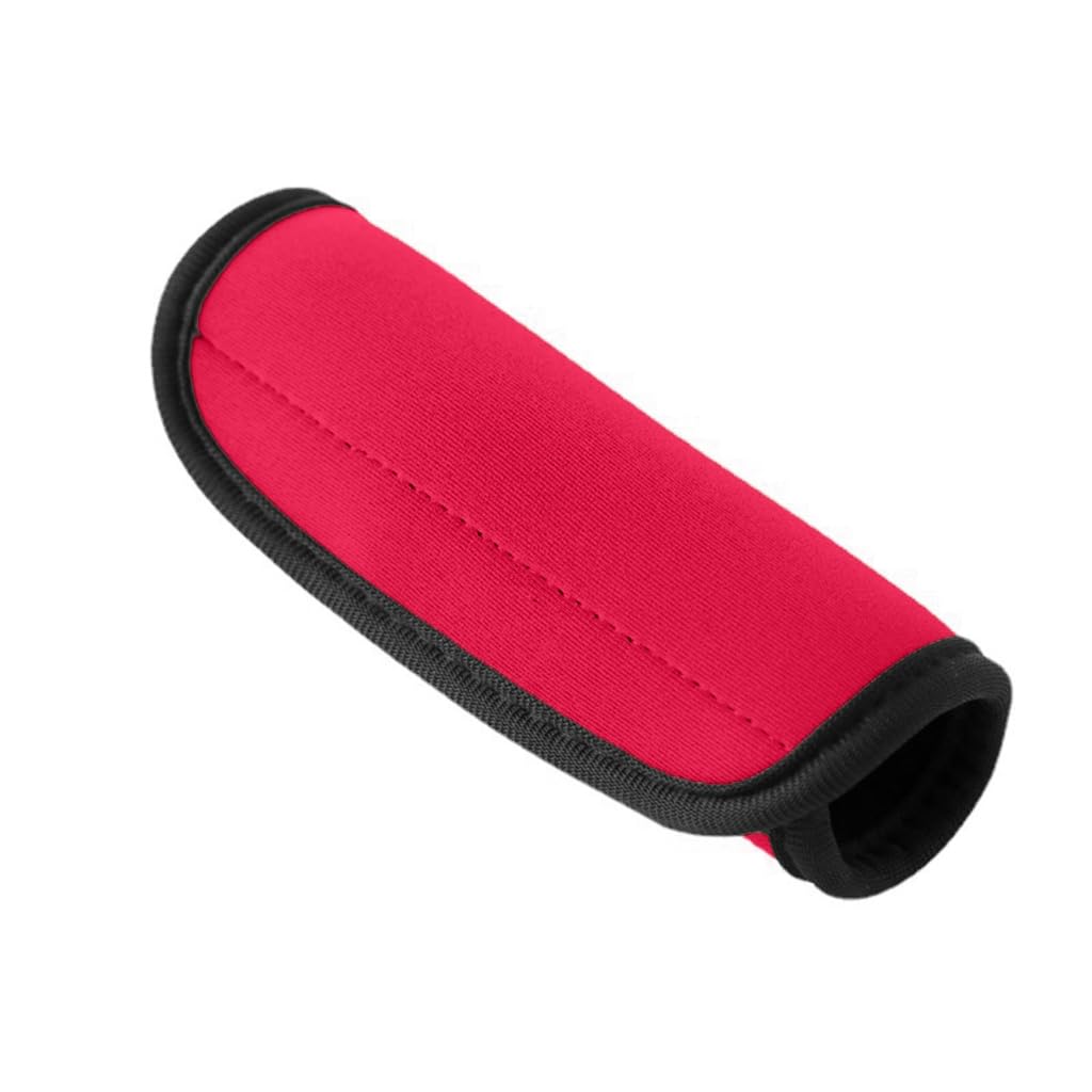 Neoprene Luggage Handle Wrap - Suitcase Identifier & Trolley Grip Cover for Easy Travel Identification (Airport, Cruise, Business Trips)
