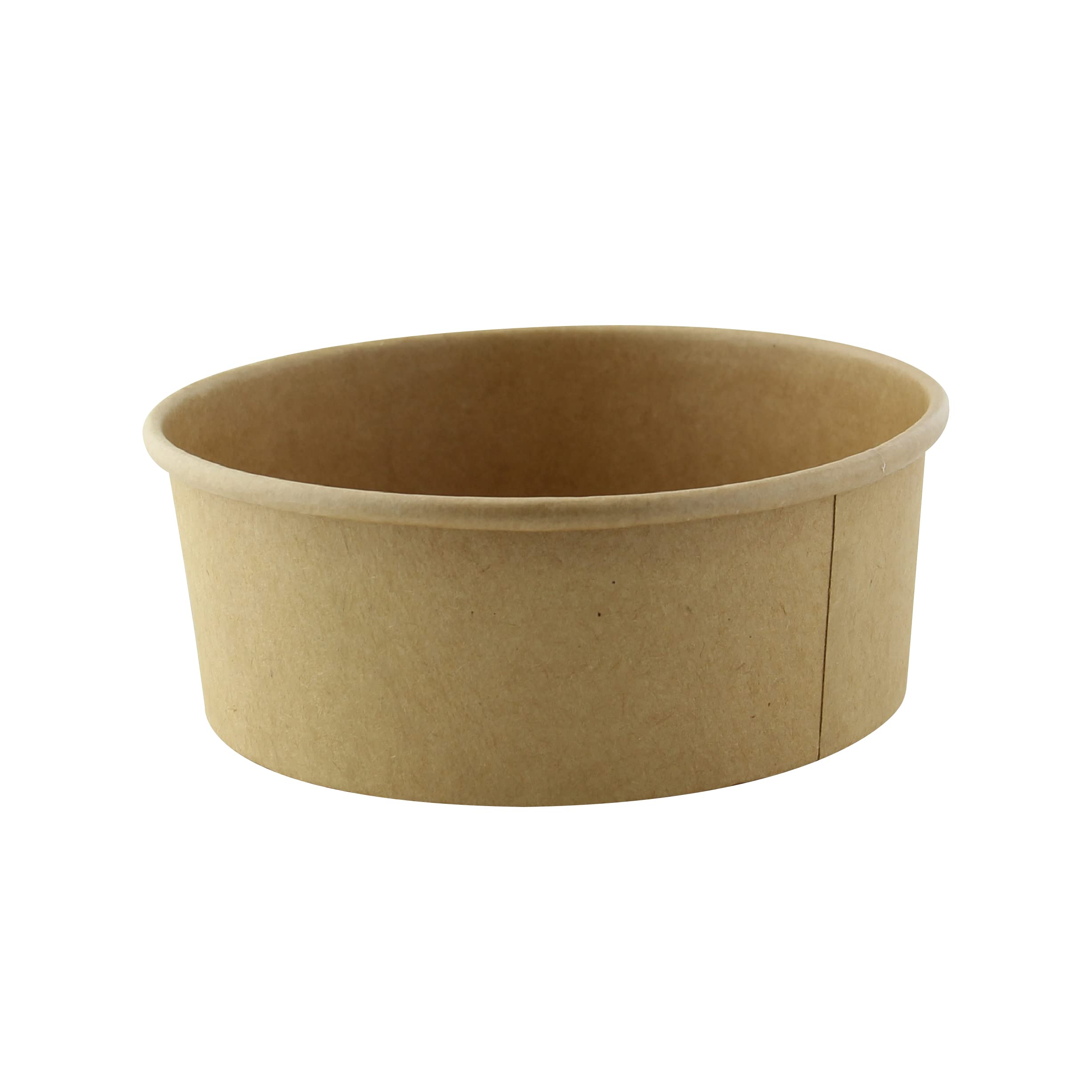 PacknWood 360-Pack 20oz Round Kraft Paper Soup Bowls - Disposable Brown To-Go Containers, 5.9in Diameter x 2in Height - Eco-Friendly Takeout Cups for Restaurants, Catering & Picnics
