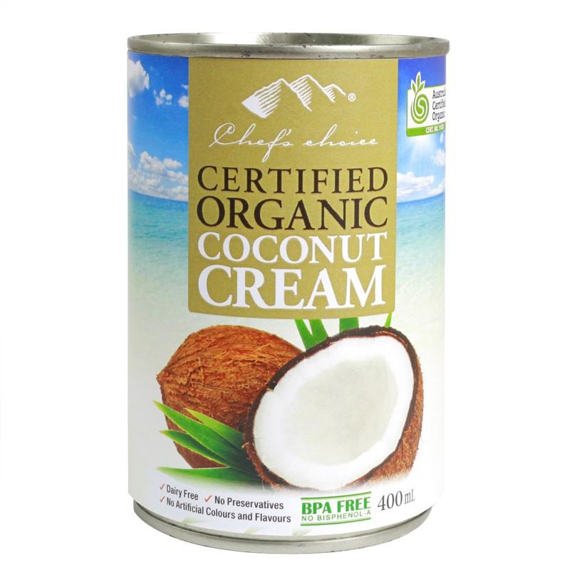 Premium Organic Coconut Cream for Cooking & Baking - Gluten-Free, Vegan, Dairy-Free - Perfect for Curries, Desserts, Smoothies & Coffee Creamer