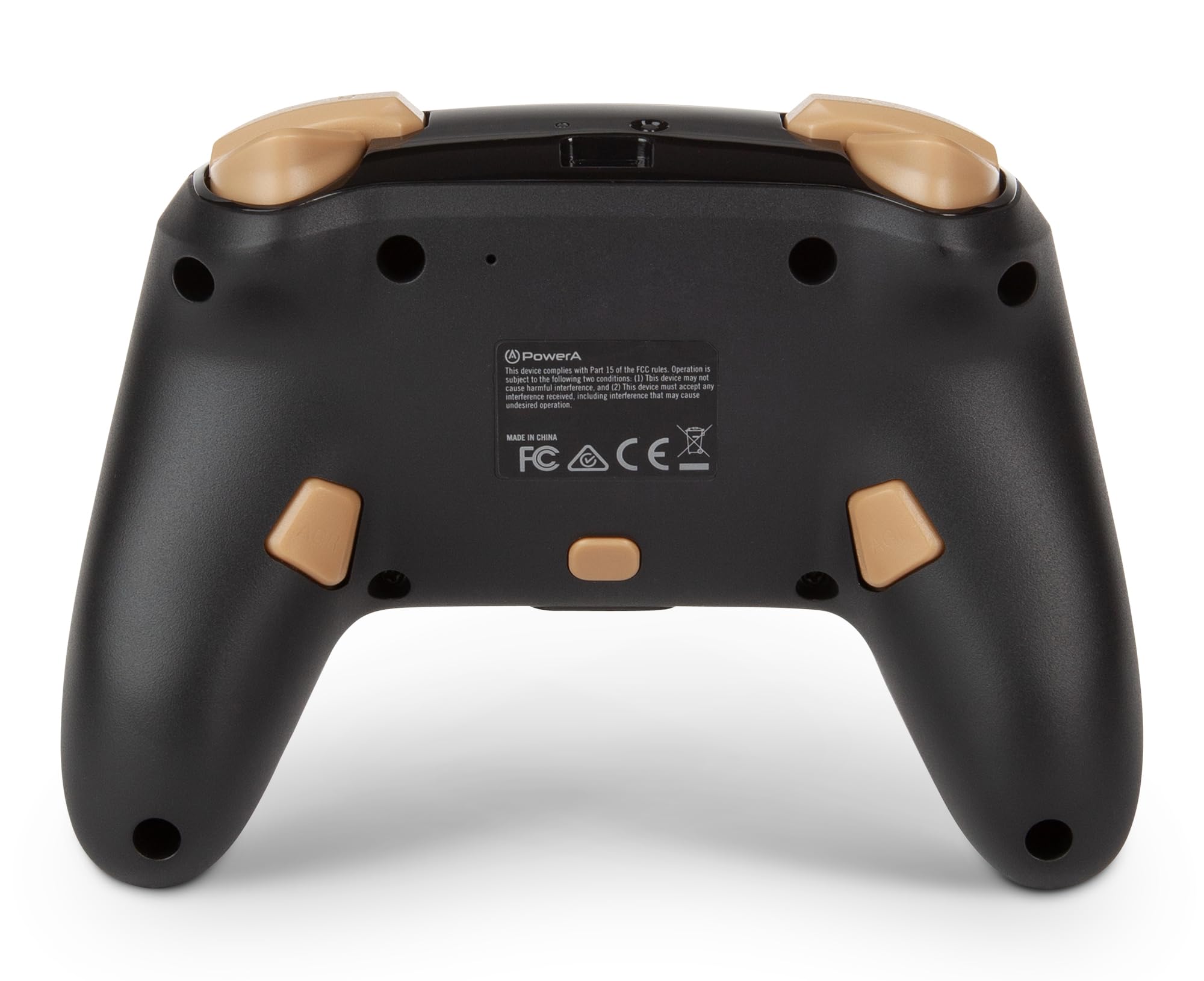 PowerA Enhanced Wireless Bluetooth Controller for Nintendo Switch - Compatible with Switch OLED & Lite Models, Gold Rider Edition | Ergonomic Gamepad for Gaming at Home or On-The-Go