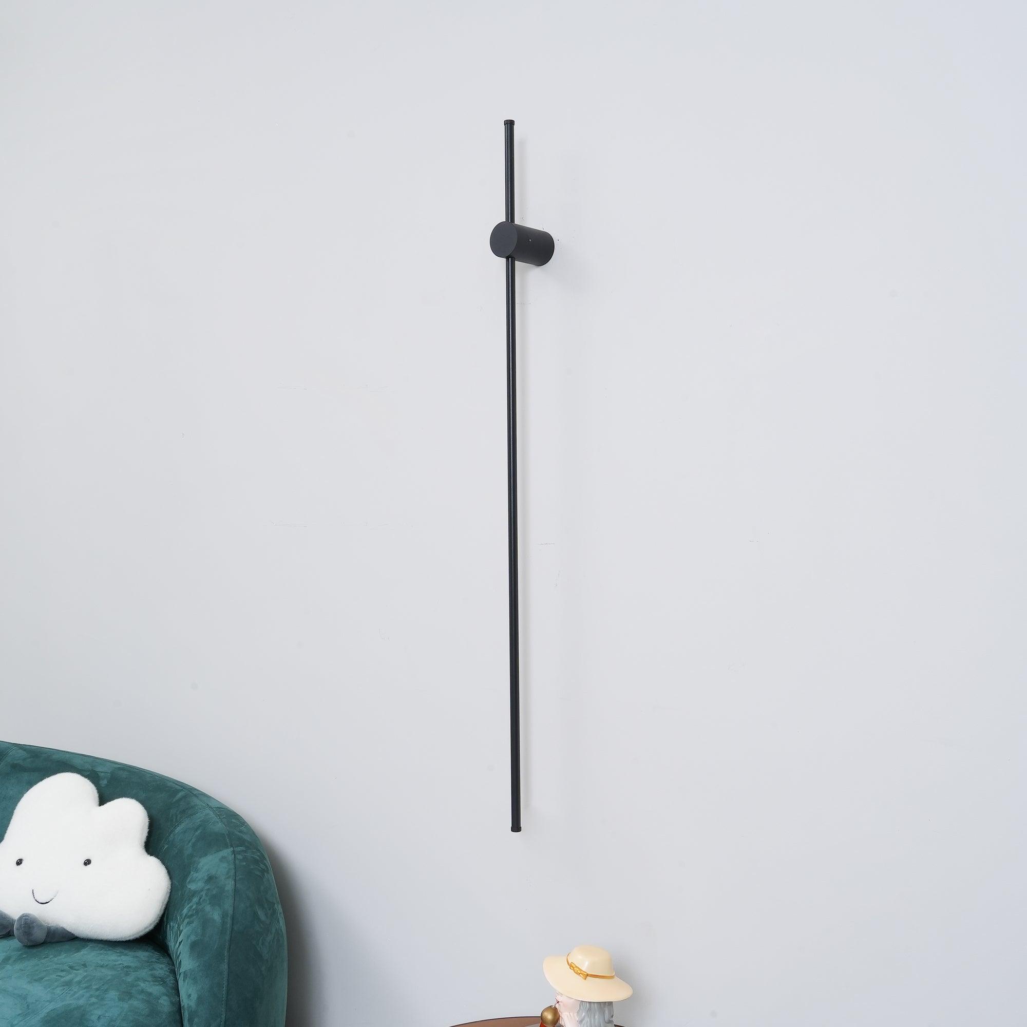 Modern Linear LED Wall Light - Energy Efficient Indoor/Outdoor Lighting for Living Room, Bedroom, and Patio Decor