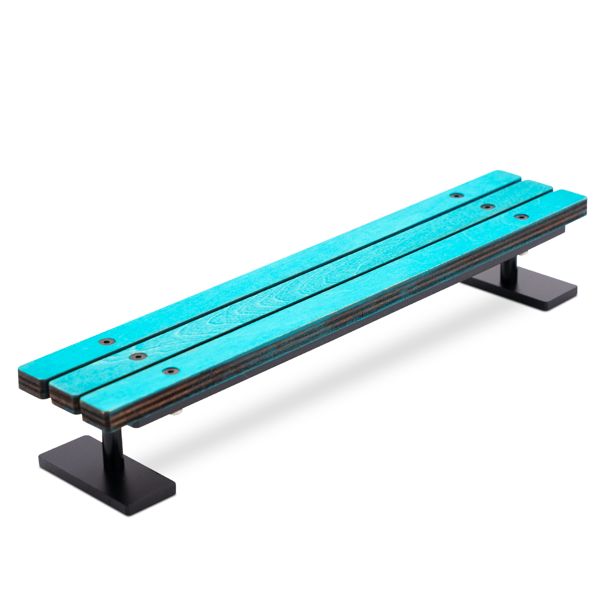 GGC Fingerboard Ramp High Bench - Professional Skateboard Mini Ramp for Fingerboarding Tricks - Perfect for Home, Office & School Desk Play