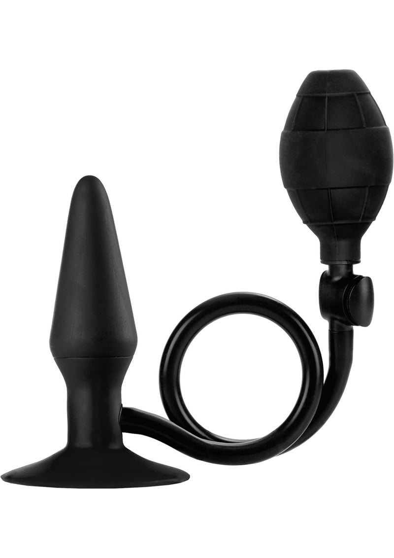 Premium Silicone Booty Pumper Butt Plug - Small Size, Black - Enhance Your Workout & Intimate Moments