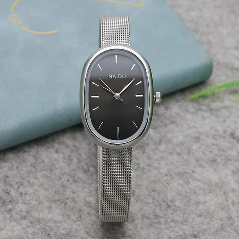 Elegant Roman Numeral Watch for Women - Stylish Analog Wristwatch with Leather Band - Perfect for Office, Casual Wear & Special Occasions