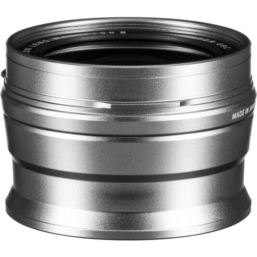Fujifilm WCL-X100II Wide Conversion Lens (Silver) - Compatible with X100 Series Cameras for Stunning Landscape & Architecture Photography