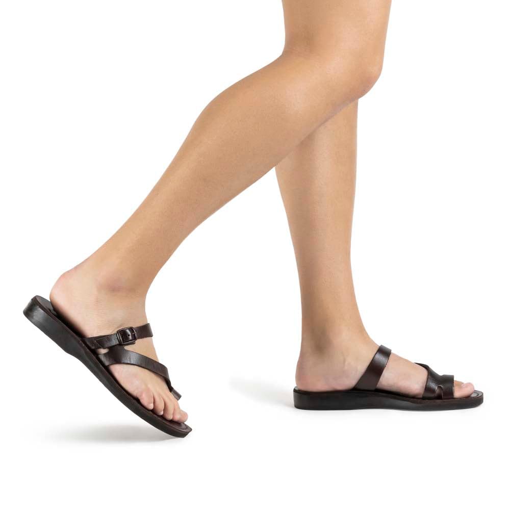 Nuri Women's Leather Slide Sandals - Comfortable & Stylish Casual Summer Footwear for Beach, Pool, and Everyday Wear