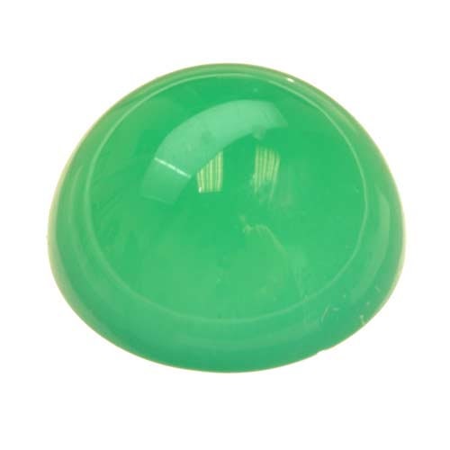 Wholesale Lot of 5 Natural Green Chrysoprase Round Cabochon Stones - 2.5mm, 3mm, 3.5mm - Top Quality Mined Gemstones for Jewelry Making, Wire Wrapping & DIY Crafts