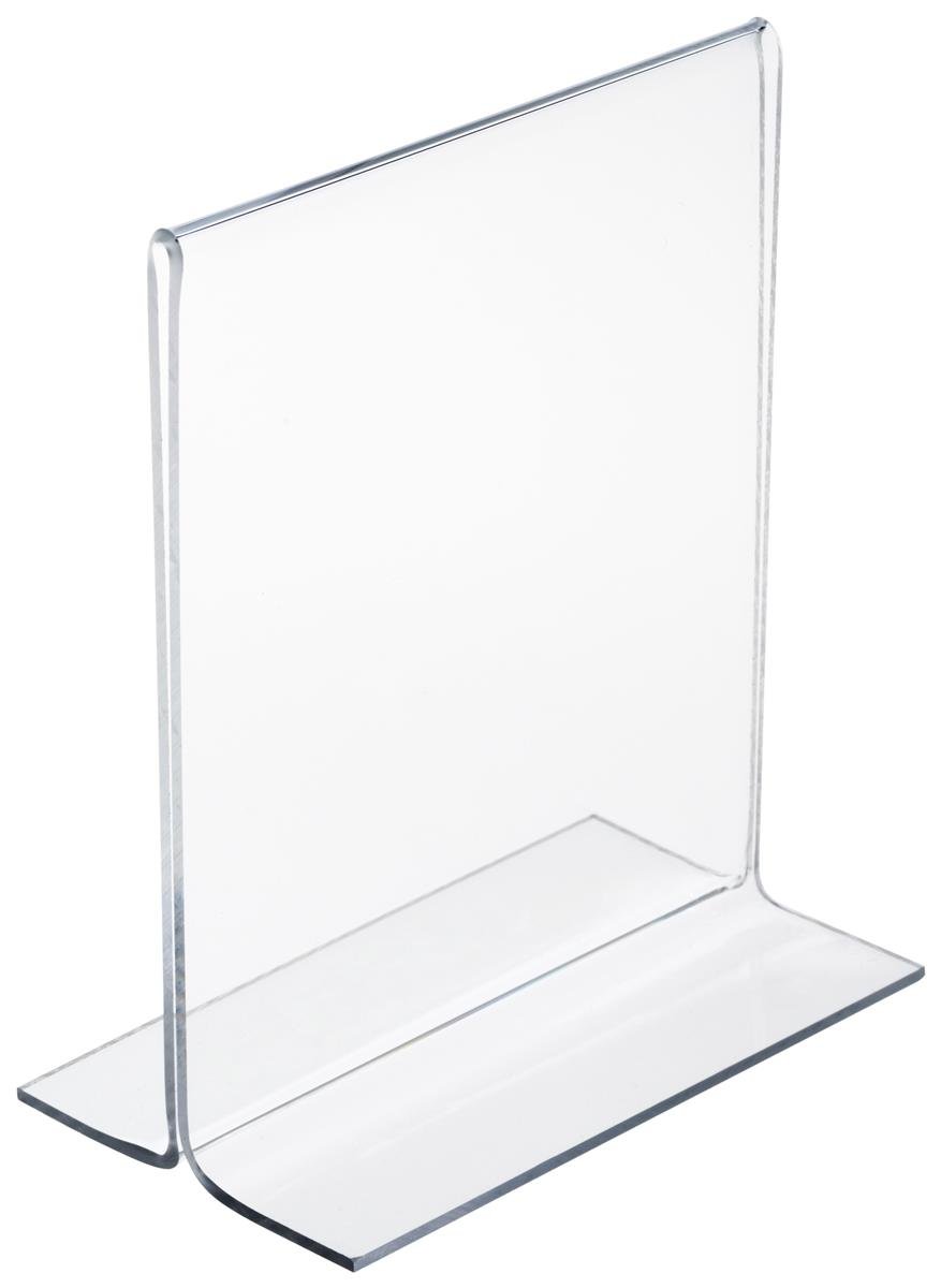 Clear Acrylic Table Tent Menu Card Holder 4