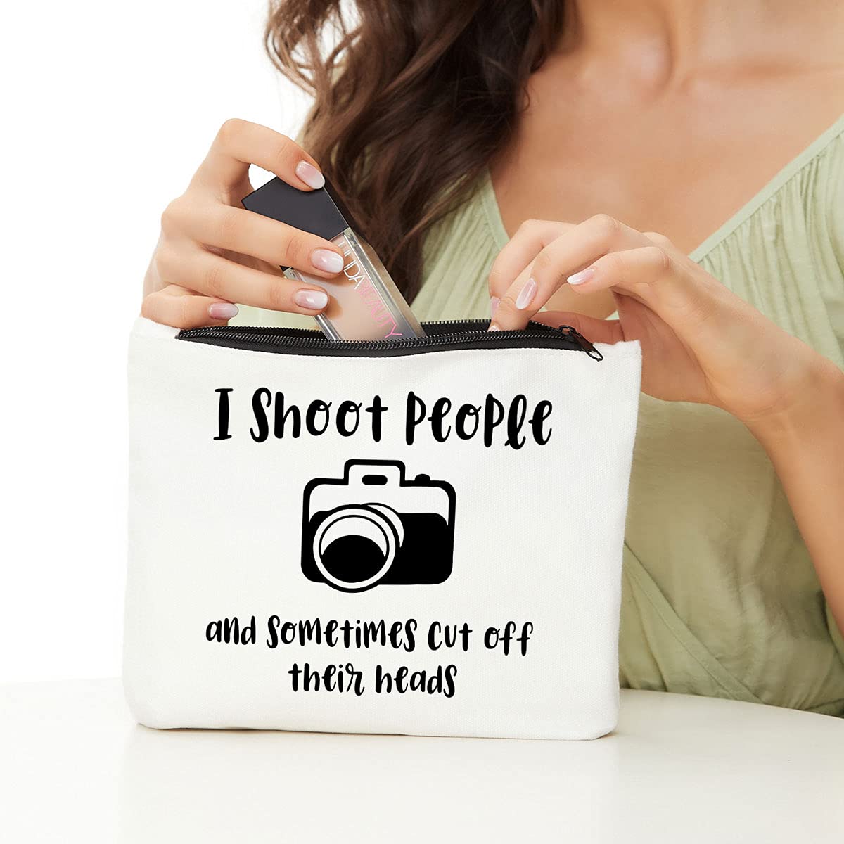 Funny Photography Gifts for Women - Perfect Photographer & Videographer Presents for Christmas, Birthday, Graduation - Editor & Makeup Bag Thank You Gift Ideas - Great for Photo Enthusiasts & Creative Professionals