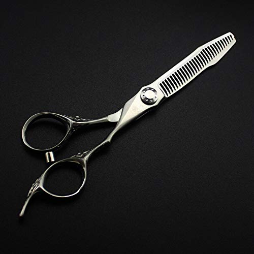 **Professional 6-Inch Japan 9CR13 Steel Barber Scissors & Thinning Shears Set – Matte Finish Hair Cutting Scissors for Salon, Styling, and Home Hairdressing (Great for Precision Cuts & Texturizing)**